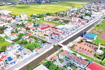 Diện mạo nông thôn của tỉnh Ninh Bình ngày càng khởi sắc.