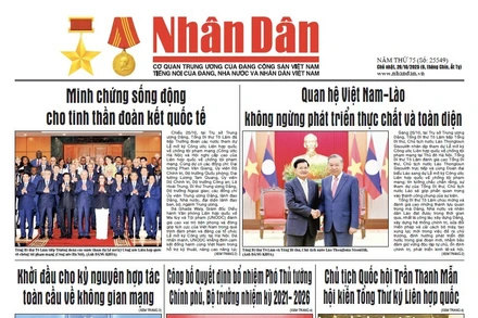 Báo Nhân Dân số 25549