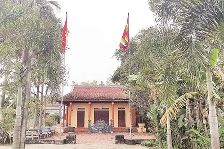 Văn chỉ miếu của làng Hà Nữu (xã Quảng Chính, tỉnh Thanh Hóa).