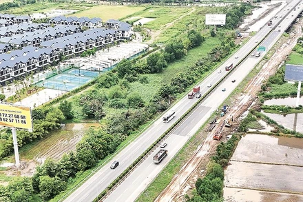 Đường cao tốc Thành phố Hồ Chí Minh - Long Thành - Dầu Giây, đoạn qua địa bàn tỉnh Đồng Nai.