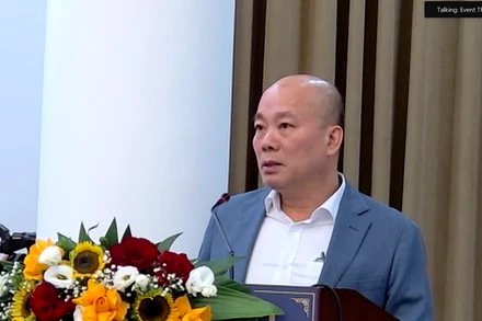 Cục trưởng Xúc tiến thương mại Vũ Bá Phú. (Ảnh: KIM DUNG)