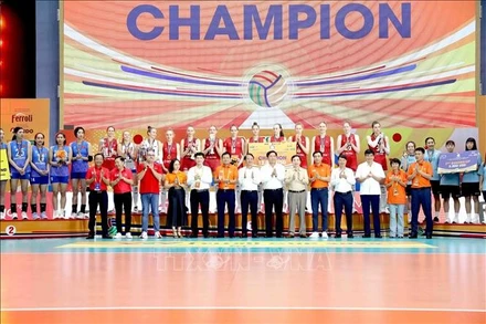 Đội Korabelka vô địch Giải Bóng chuyền nữ quốc tế VTV Ferroli Cup 2025