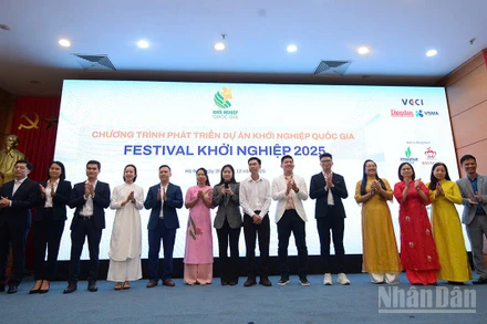 Festival Khởi nghiệp 2025 tiếp tục mở ra cơ hội bứt phá cho hệ sinh thái khởi nghiệp sáng tạo quốc gia. (Ảnh: AN NGUYÊN)