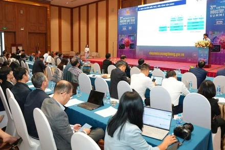 Hội thảo chuyên đề “Chuyển đổi kép trong sản xuất công nghiệp và năng lượng”.