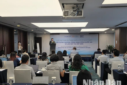 Cuộc Họp tham vấn trong khuôn khổ Hỗ trợ kỹ thuật “Xây dựng Chương trình hành động quốc gia về làm mát tại Việt Nam”.