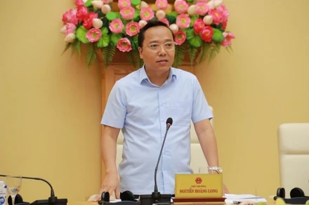 Thứ trưởng Công thương Nguyễn Hoàng Long. (Ảnh: BCT)