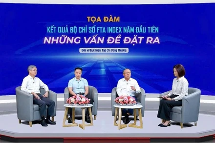 Tọa đàm "Kết quả Bộ chỉ số FTA index năm đầu tiên - Những vấn đề đặt ra". (Ảnh: A.N)