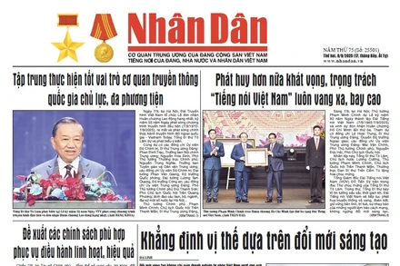 Báo Nhân Dân số 25501