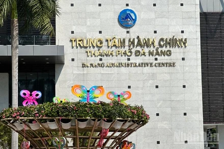 Trung tâm hành chính thành phố Đà Nẵng. (Ảnh: ANH ĐÀO)