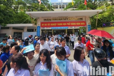 Đà Nẵng dự kiến công bố điểm thi tốt nghiệp Trung học phổ thông năm 2025 vào ngày 16/7. (Ảnh: ANH ĐÀO)