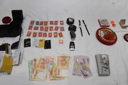 Tang vật vụ án. (Ảnh: Công an cung cấp)