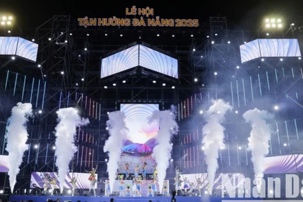 Khai mạc Lễ hội Tận hưởng Đà Nẵng 2025 – Enjoy Danang Festival 2025. (Ảnh: ANH ĐÀO)