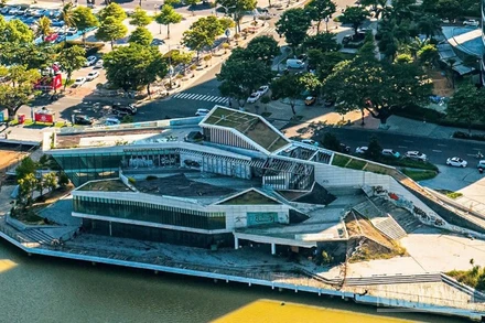 Toàn cảnh dự án này nhìn từ trên cao.