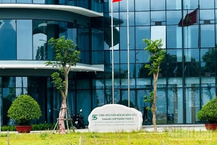 Khu công viên phần mềm số 2 được Đà Nẵng chọn bố trí vận hành, triển khai Trung tâm tài chính quốc tế. (Ảnh: ANH ĐÀO)