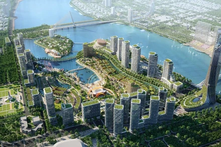 Phối cảnh dự án.