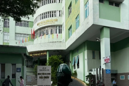 Trung tâm Y tế khu vực Hải Châu, thành phố Đà Nẵng. (Ảnh: ANH ĐÀO)