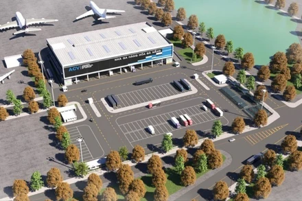 Phối cảnh dự án. (Ảnh: Cảng hàng không quốc tế Đà Nẵng)