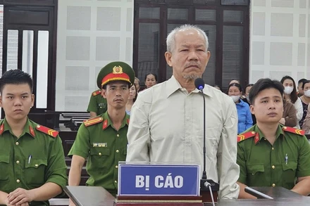 Bị cáo Trần Bảo Uyên tại phiên tòa.