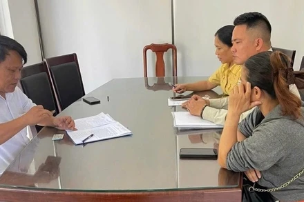 Cơ quan chức năng phường An Hải đã kiểm tra và mời chủ quán bán hàng rong này lên làm việc ngày 15/7.