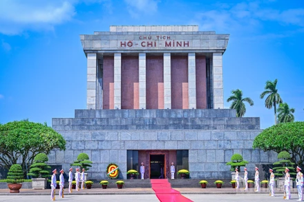 Quang cảnh buổi lễ.