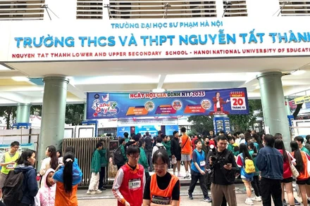 Ngày hội gia đình Trường Trung học cơ sở và Trung học phổ thông Nguyễn Tất Thành năm 2025.