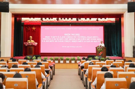 Đảng ủy Agribank tổ chức Hội nghị học tập và làm theo tư tưởng, đạo đức, phong cách Hồ Chí Minh chuyên đề năm 2024.