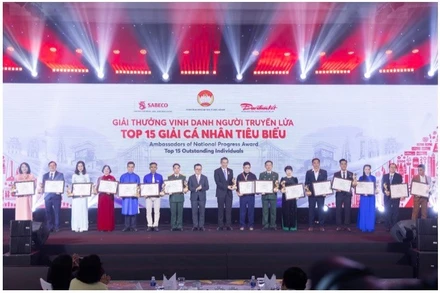 Lễ trao giải vinh danh người truyền lửa tiêu biểu