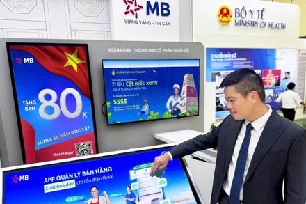 MB giới thiệu các giải pháp tài chính số trong khuôn khổ Triển lãm.