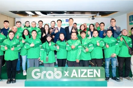 Grab Việt Nam và AIZEN Việt Nam hợp tác mang đến giải pháp thuê xe máy điện cho đối tác tài xế Grab.