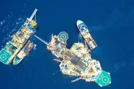 Hoạt động tại dự án Đại Hùng pha 3.