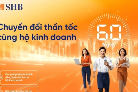 Chiến dịch 60 ngày chuyển đổi tăng tốc cho tiểu thương được SHB triển khai.
