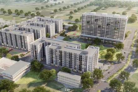 Phối cảnh dự án.