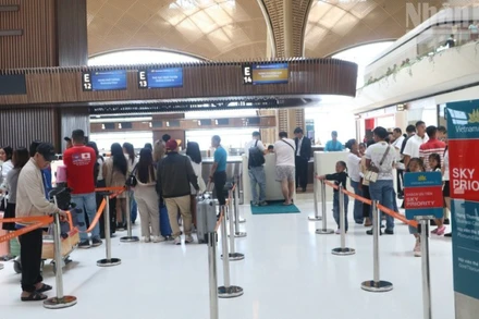 Sân bay Quốc tế Techo của Campuchia. (Ảnh: HUY VŨ)