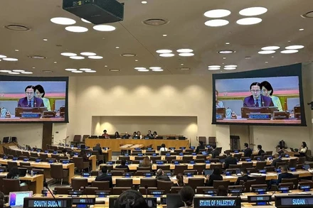 Đại hội đồng Liên hợp quốc thông qua Nghị quyết về việc chuẩn bị cho Hội nghị cấp cao về Phòng, chống dịch bệnh, do Việt Nam và Chile đồng chủ trì điều phối. (Ảnh: baochinhphu.vn)