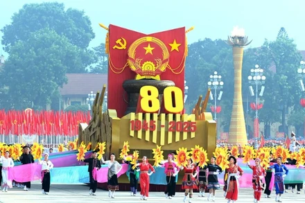 Lễ diễu binh, diễu hành kỷ niệm 80 năm Cách mạng Tháng Tám thành công và Quốc khánh 2/9.