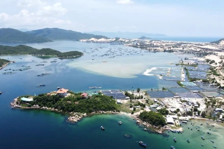 Một góc Khu kinh tế Vân Phong, tỉnh Khánh Hòa. (Ảnh: MINH CHIẾN)