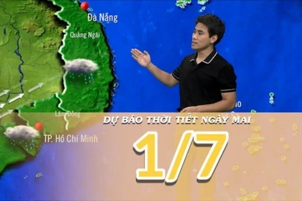[Video] Dự báo thời tiết đêm nay và ngày mai 1/7/2025: Mưa lớn tiếp diễn ở khu vực Bắc Bộ