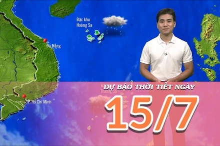 [Video] Dự báo thời tiết ngày 15/7/2025: Nắng nóng trên khu vực Bắc Bộ và Trung Bộ 