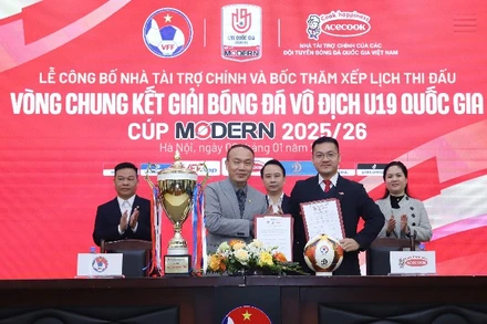 Lễ công bố được tổ chức vào sáng 9/1, tại Hà Nội.