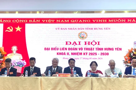 Đại hội tổ chức sáng 27/1 tại Hưng Yên.