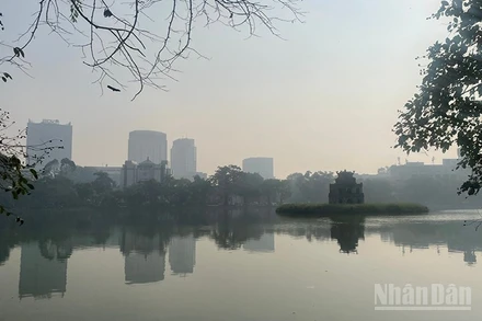 Khu vực Hà Nội từ đêm 19/10 trời chuyển mát. (Ảnh minh họa: Đ.T)