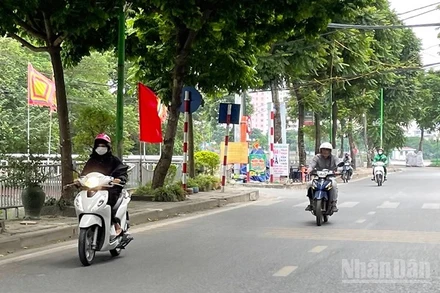 Dự báo khu vực Hà Nội sáng sớm và đêm trời lạnh. (Ảnh minh họa: Đ.T)