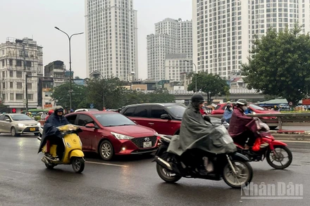 Dự báo khu vực Hà Nội có mưa, trời rét. (Ảnh minh họa: Đ.T)