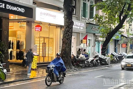 Dự báo khu vực Hà Nội có mưa vài nơi. (Ảnh minh họa: Đ.T)