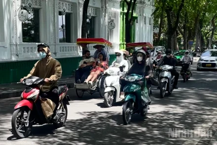 Khu vực Hà Nội ngày nắng, đêm không mưa, sáng và đêm trời lạnh. (Ảnh minh họa: Đ.T)