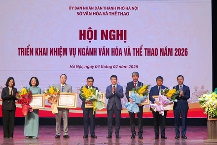 Ngành văn hóa-thể thao Hà Nội vinh danh những tập thể, cá nhân có nhiều thành tích trong năm 2025.