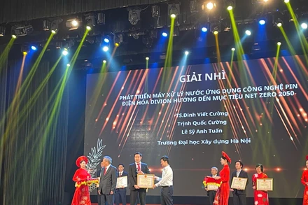 Nhóm nghiên cứu CDI&E, Trường đại học Xây dựng Hà Nội đã giành Giải Nhì Hội thi Sáng tạo Kỹ thuật thành phố Hà Nội lần thứ 2 (2024–2025)