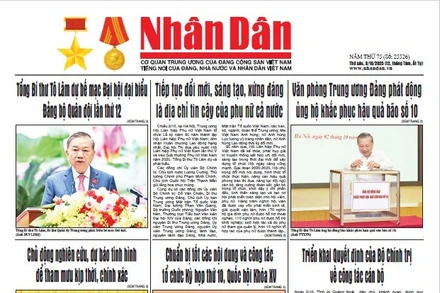 Báo Nhân Dân số 25526 
