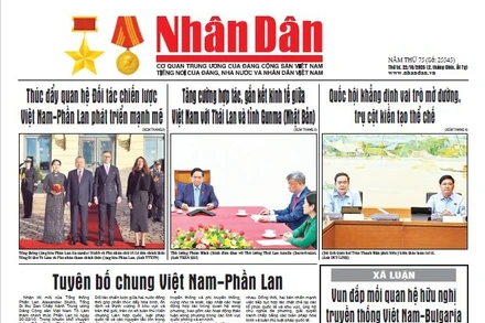 Báo Nhân Dân số 25545 