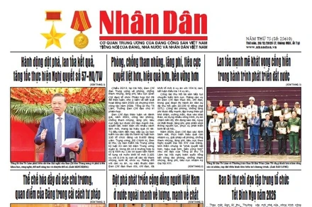 Báo Nhân Dân số 25610